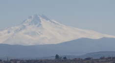 Kapadocie- vulkán Erciyes Dagi 3917 m.n.m